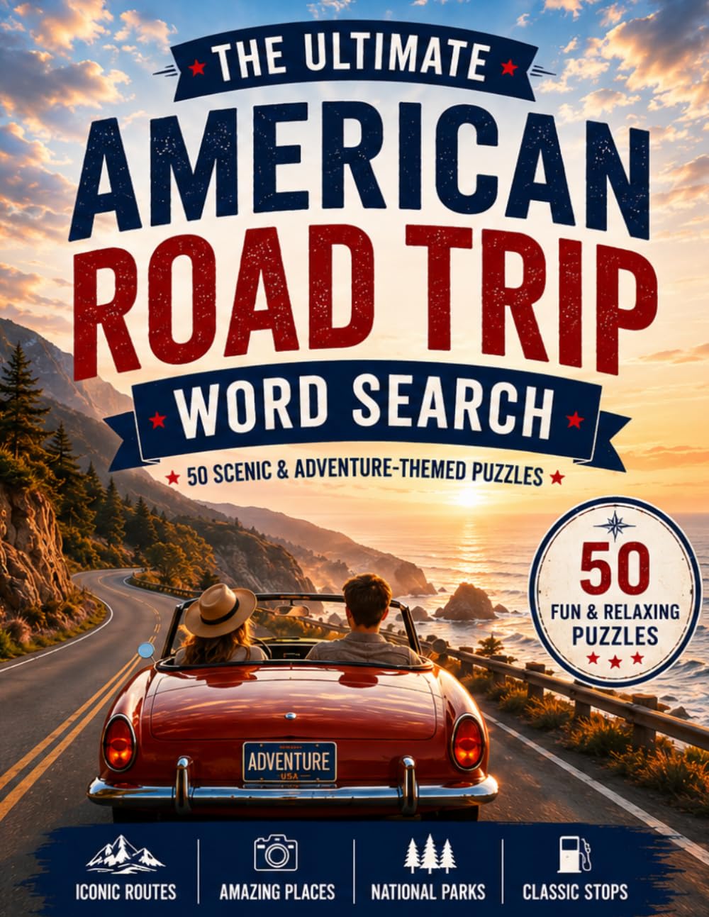The Ultimate American Road Trip Word Search