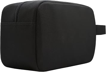 Avalanche Travel Toiletry BagOrganizer Essential Dopp Kit Accessories bag (Black Gray)