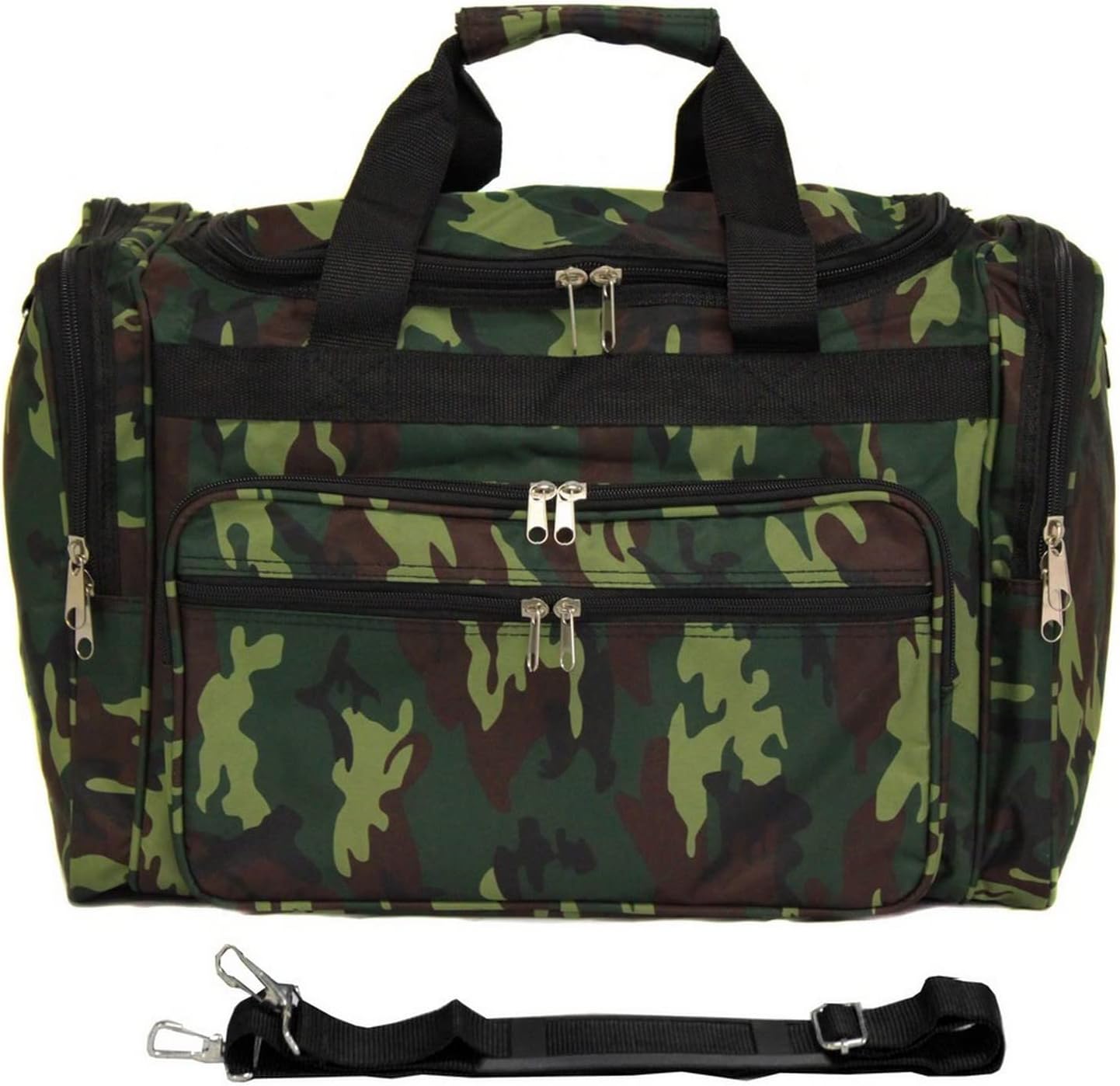 World Traveler Feel Good Prints 19-inch Duffel Bag, Fuchsia Lime Do, One Size, 81T19-504F/G