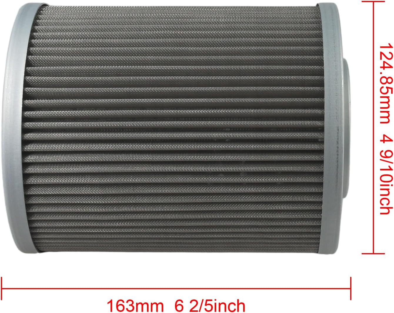 Strainer Suction Filter 7006811 7006810 Compatible with Bobcat Excavators E60 E62 E63 E80 E85 Compatible with Hitachi Excavators ZW135USZ ZX60USB-3Z ZX60USBZ ZX65USB-5Z ZX65USB-6