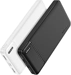 AsperX Banque d'électricité 2 Faites votre valise, 10000mAh USB C Chargeur portable pour iPhone, Batterie portable avec 3 Sorties, Voyage Essentiels Batterie Pack Banque d'alimentation pour iPhone Series, Smartphones, écouteurs et plus encore