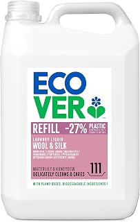 Ecover Delicate Laundry Liquid Waterlily & Honeydew Refill 111 Wash, 5L