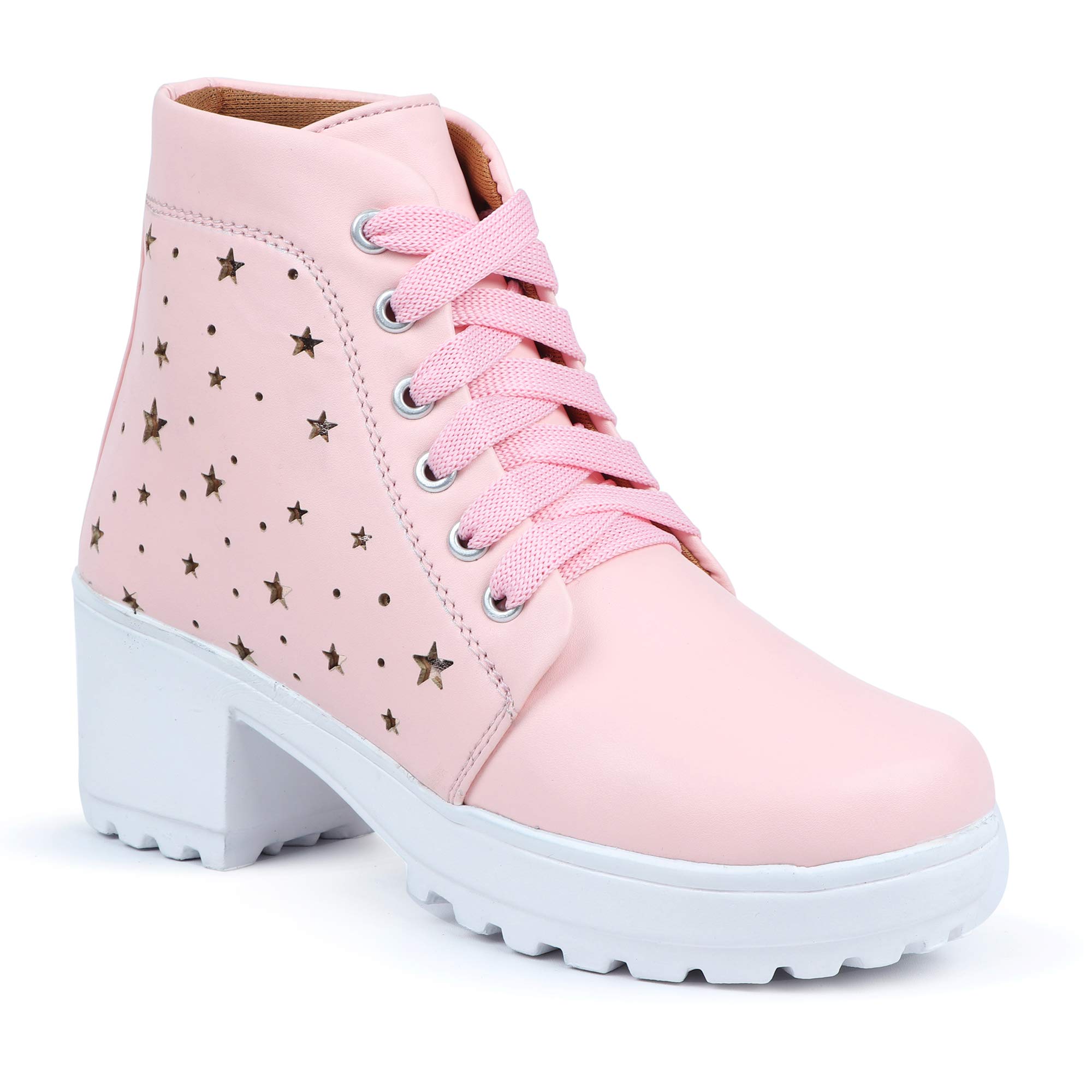 HimQuen Womens Fashion High Heel Ankle Outdoor Boot (B08CSS28RG) Amazon Price History, Amazon Price Tracker