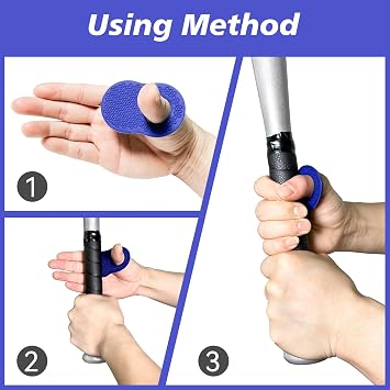 2 Pack Batter's Baseball Thumb Guard for Pro Batters, Hitter Training Aid, Thumb Guard Baseball & Softball Baseball Batting Grip Baseball Accessories Baseball Training Equipment Reduce Bat Sting-Black