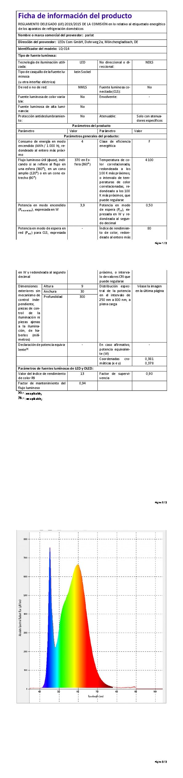 Beghelli Reglette LED RegLED Eco 14W – Luce Calda 3000K, 1050lm, IP40, Per Sottopensile O Vetrine