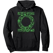 DC Comics Green Lantern Logo Icon Fill Pullover Hoodie