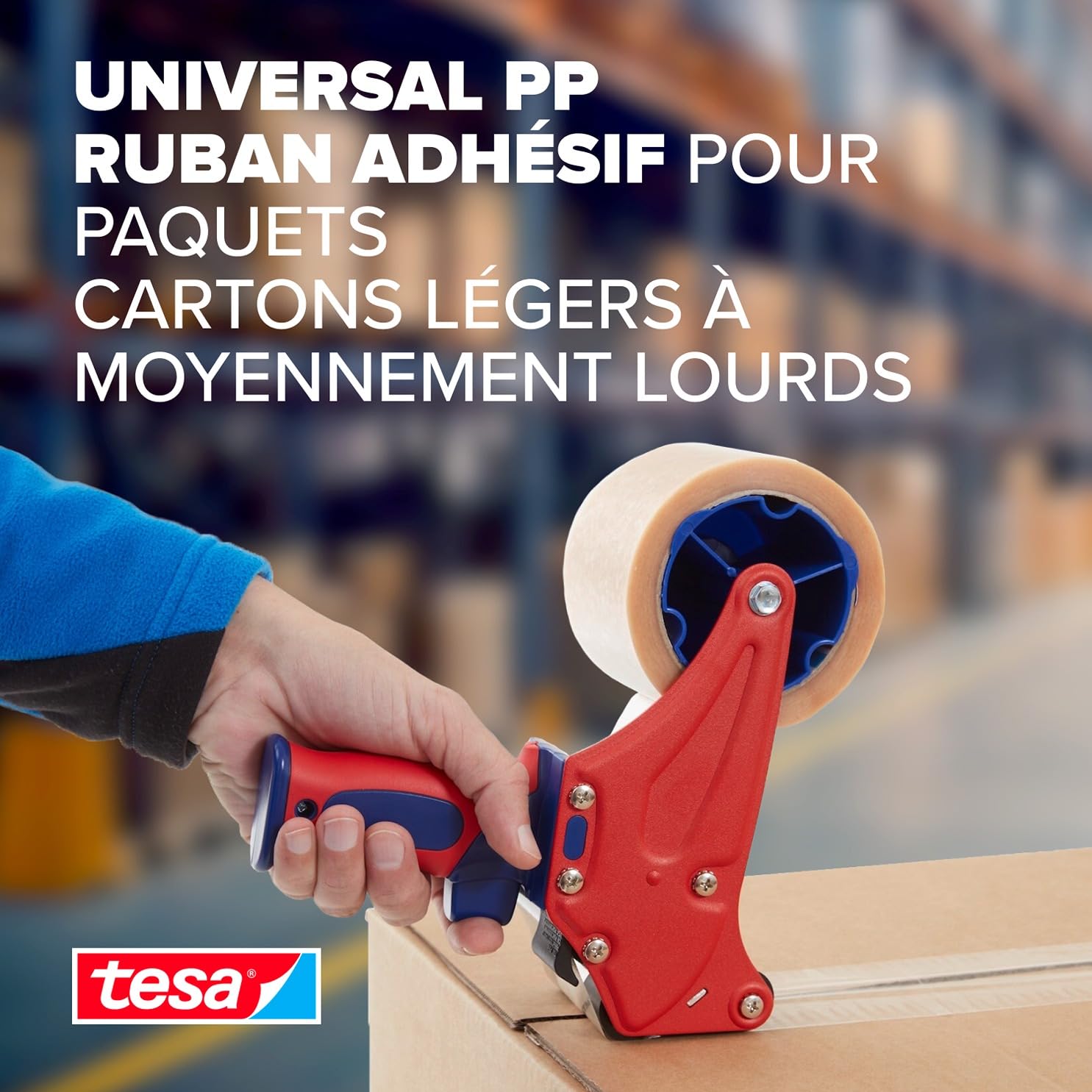 tesapack 4024 Universal PP - 66 m x 50 mm - transparent - 36 rouleaux