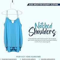 Vista 6 de Utopia Home Paquete de 40 perchas para niños, perchas de plástico de 11.5 pulgadas para armario, perchas para ropa y colgador infantil para armario