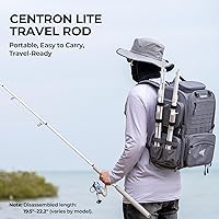 Vista 5 de KastKing Centron Lite Travel Fishing Rods, Portable 4/5 Piece Spinning & Casting Rods, Extra Twin-Tip, IM6 Graphite Blanks, Stainless Steel Guides
