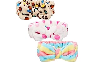 Luxurious 3-Piece Bath Headband Set for Ultimate Comfort and Style