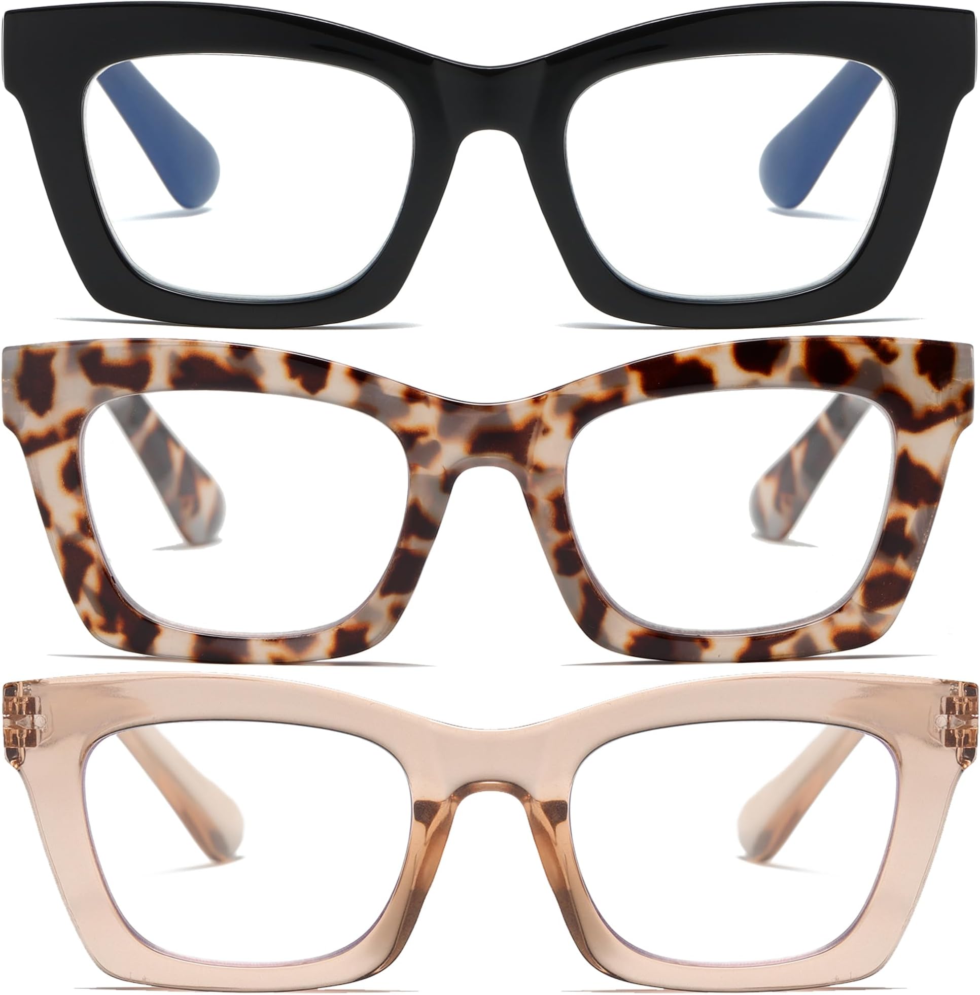 Oprah- Readers for Women - Stylis Style Reading Glasses with Blue Light Blocking and Spring Hinge