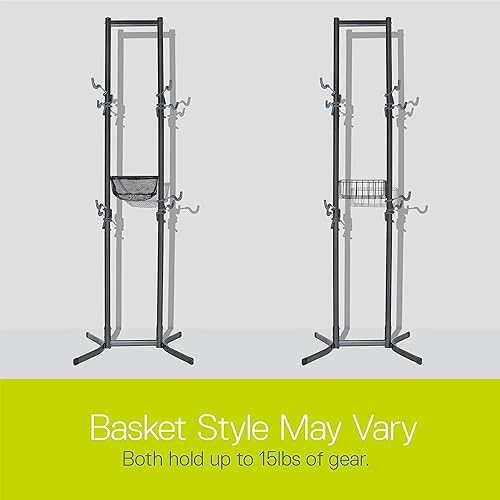 Miniatura 6 de Portabicicletas para garaje y hogar de Delta Cycle - No requiere perforación estante de almacenamiento de gravedad totalmente ajustable para