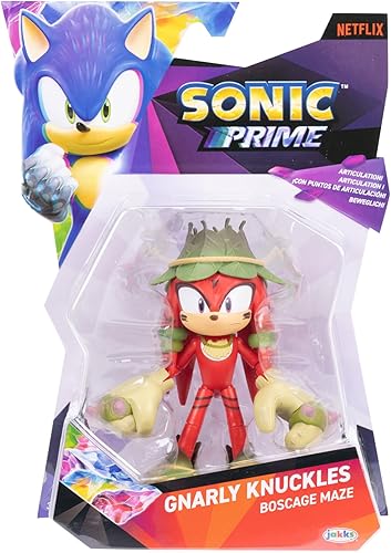 Miniatura 6 de Sonic Prime Figura de acción articulada de 5" - Knuckles The Dread