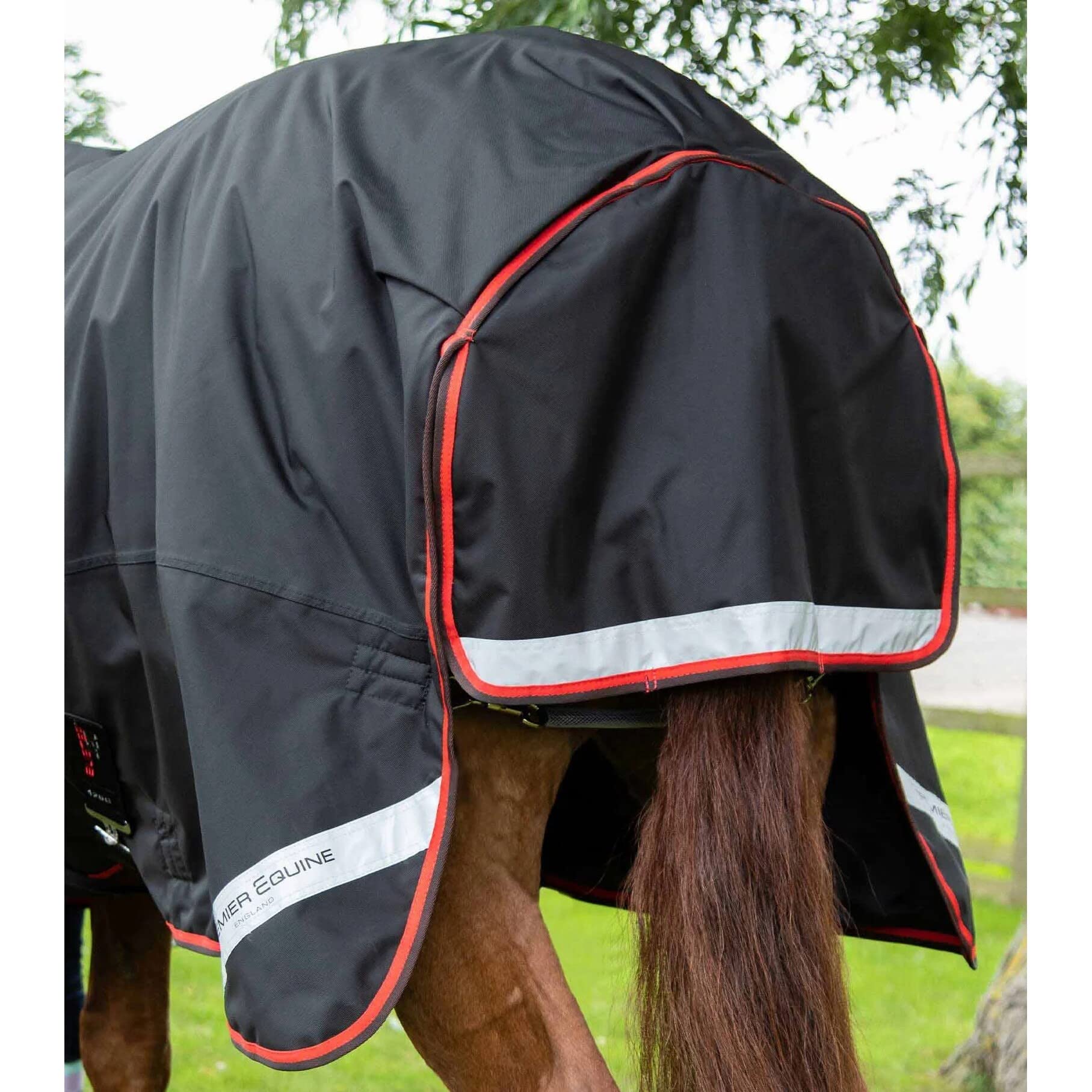 Coperta impermeabile per cavalli con copricollo Premier Equine Buster 420 g Classic