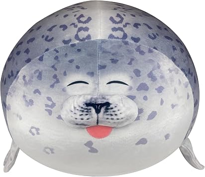 Pineapple Seal Plush Pillow, Giant Stuffed Animal Plushie, Stuffed Seal Plushy Squish Plush Toys, Jumbo Cute Plushies Large Stuffed Animals for Girls, Boys, Kids 24 inch