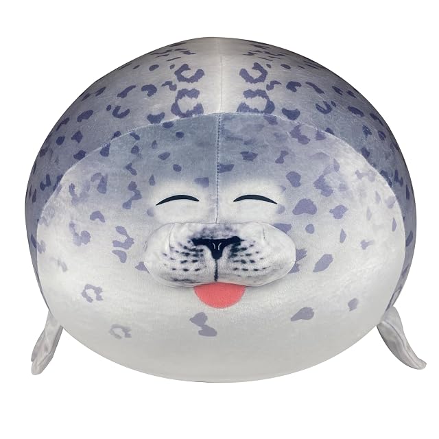 Pineapple Seal Plush Pillow Giant Stuffed Animal Plushie Stuffed Seal Plushy Squish Plush Toys Jumbo Cute Plushies Large