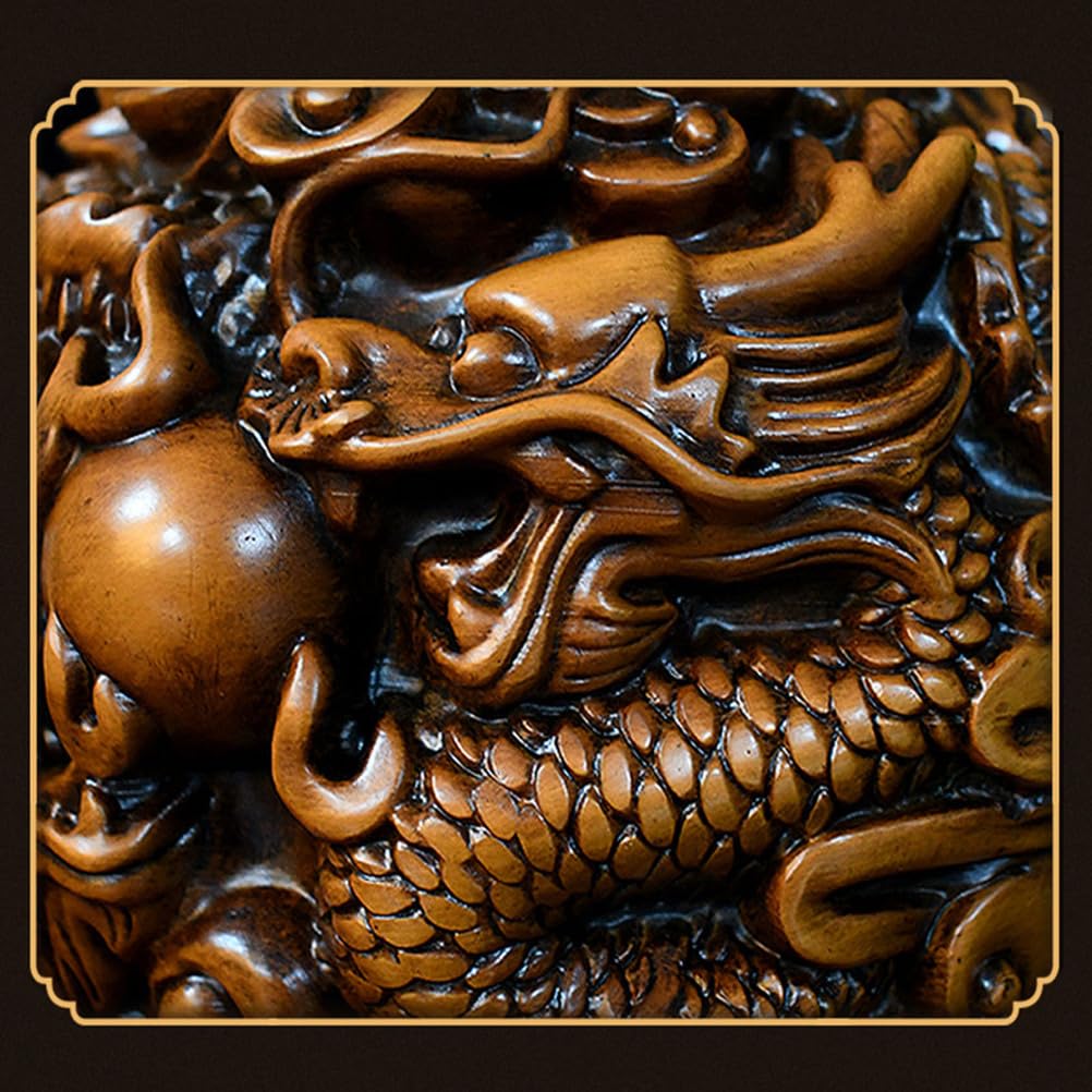Kocioł Feng Shui Qiankun, Feng Shui Hu Lu Tykwa Chińska powodzenia Dyniowata Mała tykwa Ozdoby Chińska statua skarbu szczęścia Kolekcjonerska Bezpieczeństwo Zdrowie Bogactwo Sukces,M