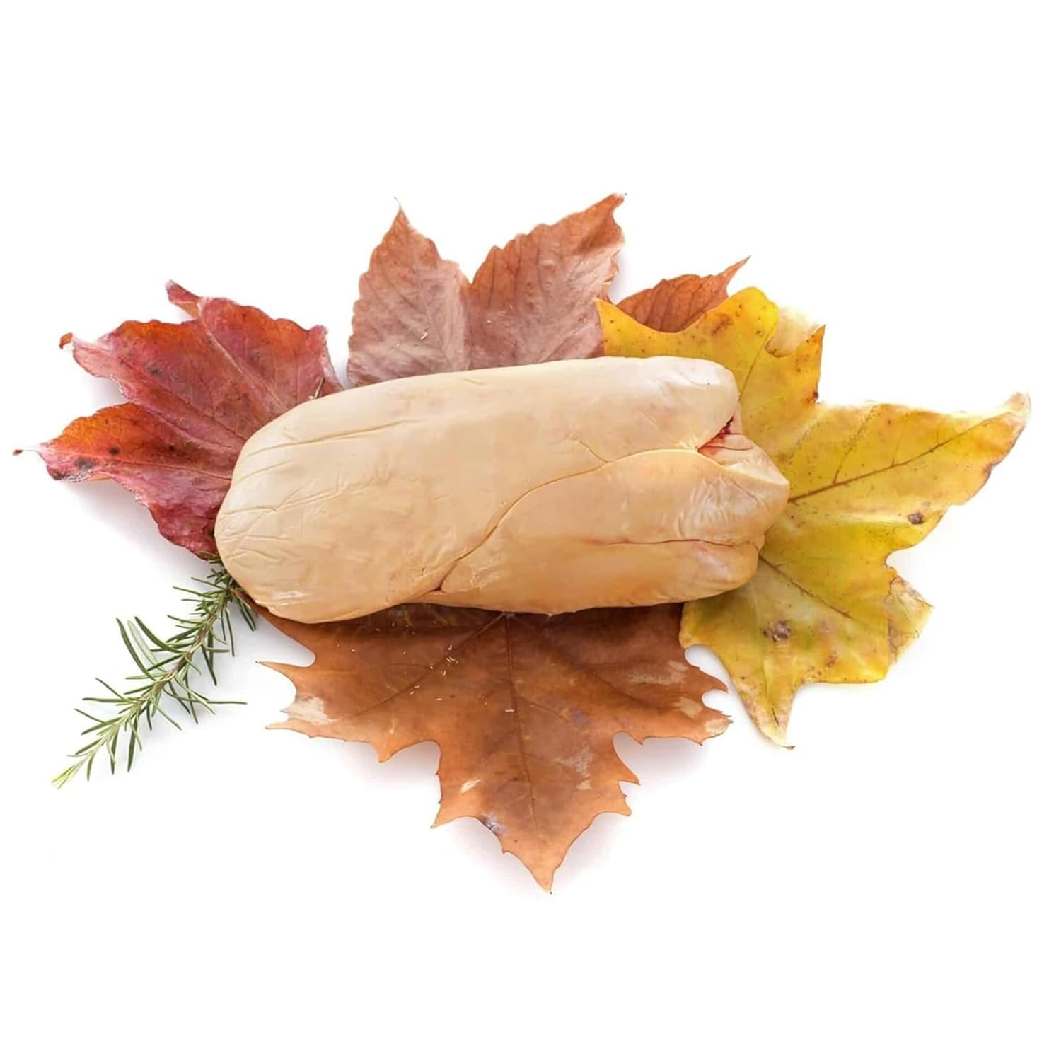 Foie Gras de Pato Rougie Lóbulo Entero Grado A Congelado 0.9-1.3 lb