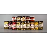 Vista 6 de Pickerfresh Encurtidos con chips de pan y mantequilla, pepinillos dulces estilo chip de corte arrugado, ingredientes simples, sin OMG, sin