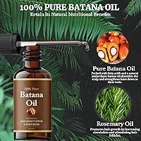Vista 4 de Aceite de batana para el crecimiento del cabello, aceite de batana crudo 100% natural, sin refinar, revitalizado, fuerza del cabello, promueve