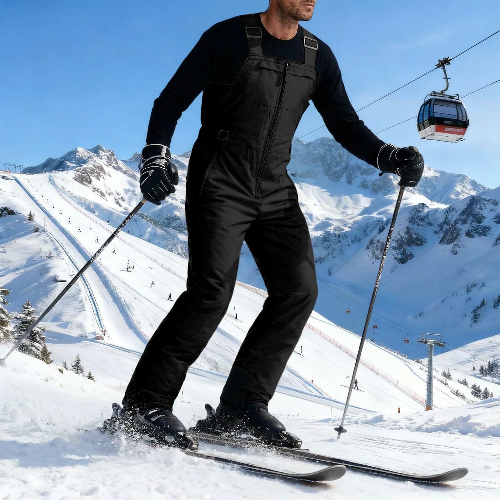 , Salopette da sci per sport invernali all'aria aperta -attività