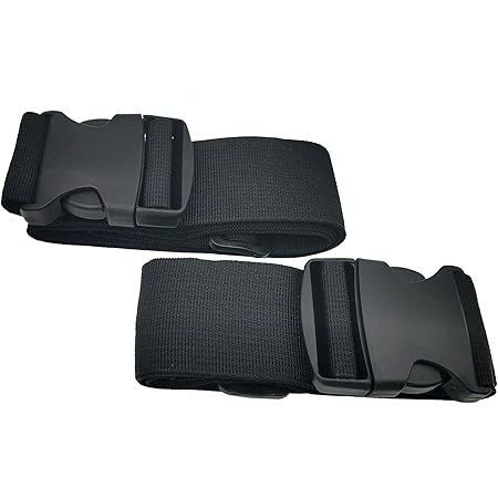 Ozark Trail Utility Gurte 4er Set - Verstellbare Spanngurte 182cm | Schnellverschluss-Schnalle