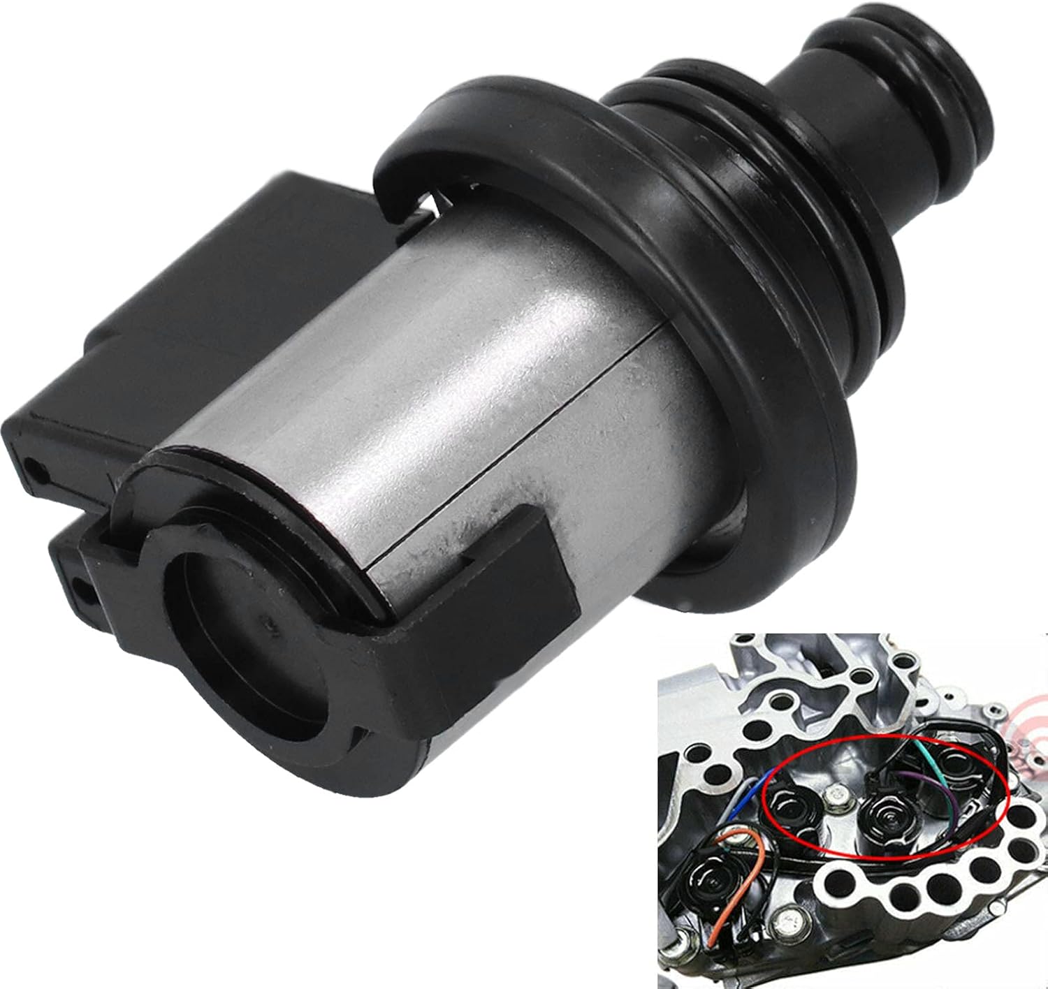 Torque Converter Lock Up Solenoid 31825AA050 - for Lineartronic TR580/TR690 Transmission Fits Various Subaru Models OEM: 31825AA050