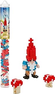 PLUS PLUS - Gnome - 70 Piece Tube, Construction Building Stem/Steam Toy, Interlocking Mini Puzzle Blocks for Kids