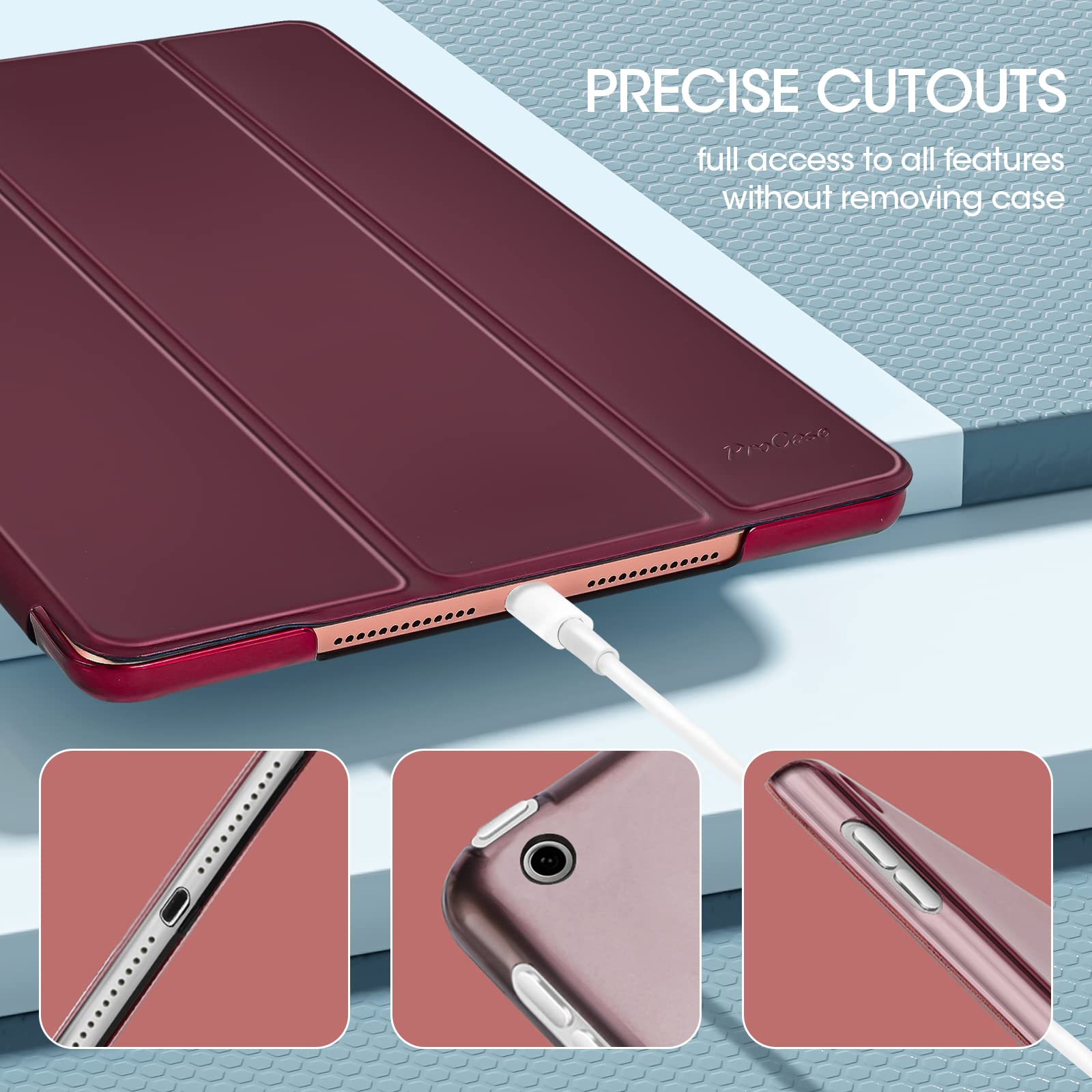 Amazon.com: ProCase for iPad 9th/ 8th/ 7th Generation Case 10.2
