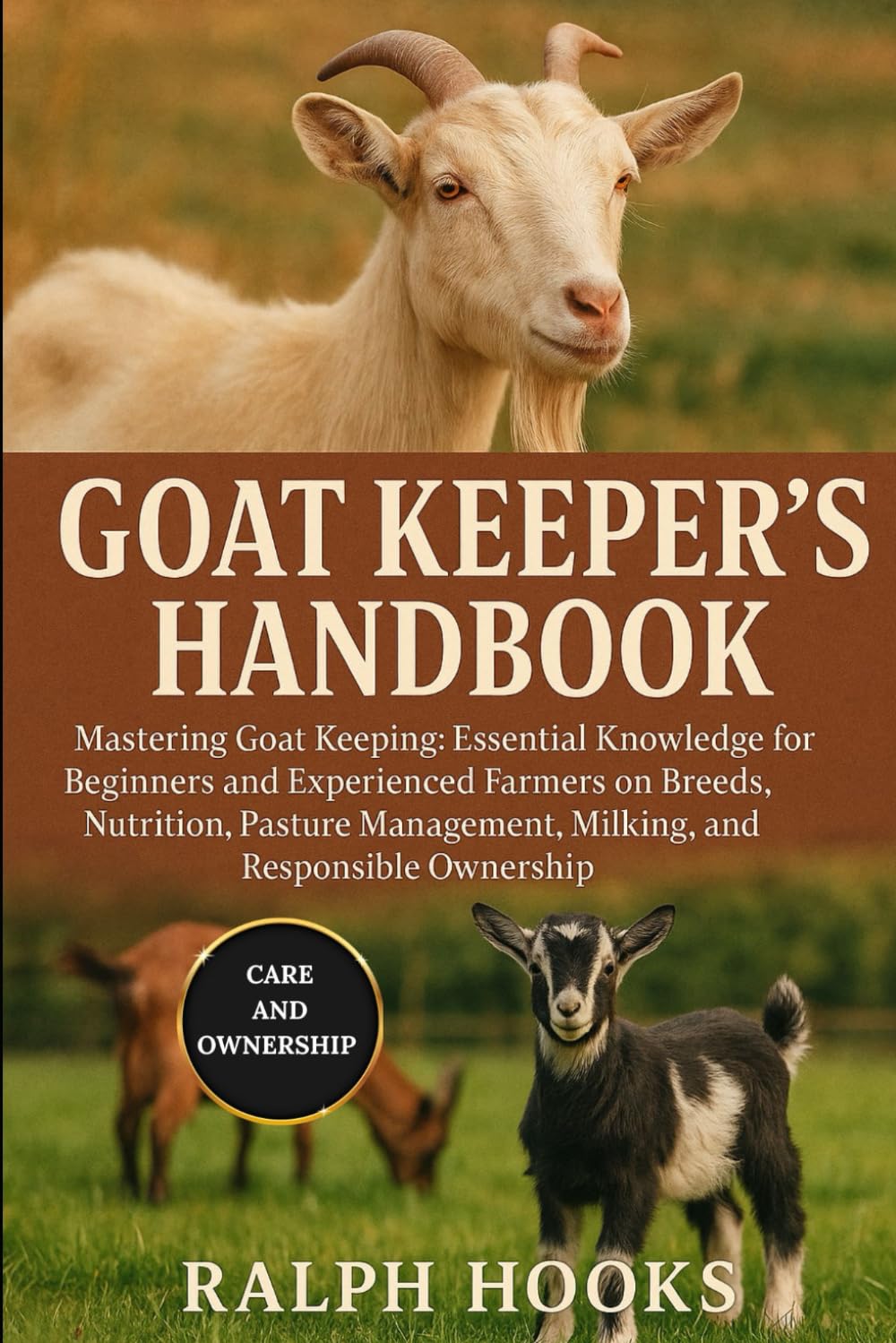GOAT KEEPER'S HANDBOOK: Mastering Goat Keeping: Essential Knowledge for Beginners and Experienced Farmers on Breeds, Nutrition, Pasture Management, Milking, and Responsible Ownership
