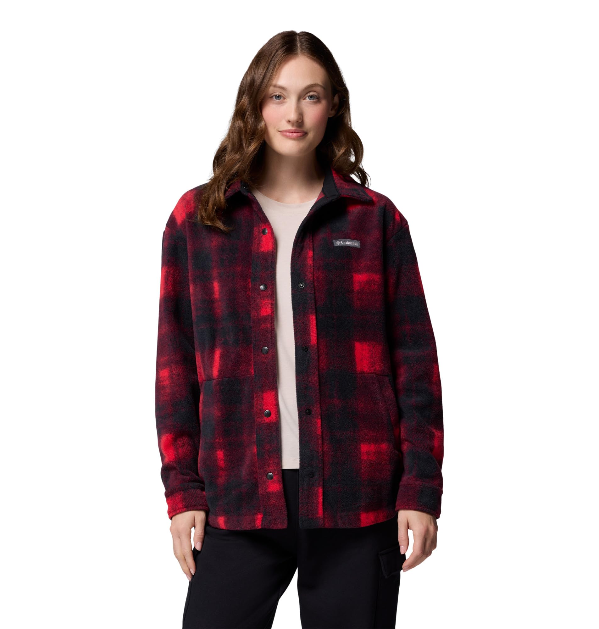 Columbia Benton Springs Shirt Jacket 2 Chaqueta de forro polar Mujer (Pack de 1)