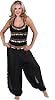 MissBellyDance Harem Pants & Halter Top Belly Dancer Costume Set | Sadiqa II - CS12