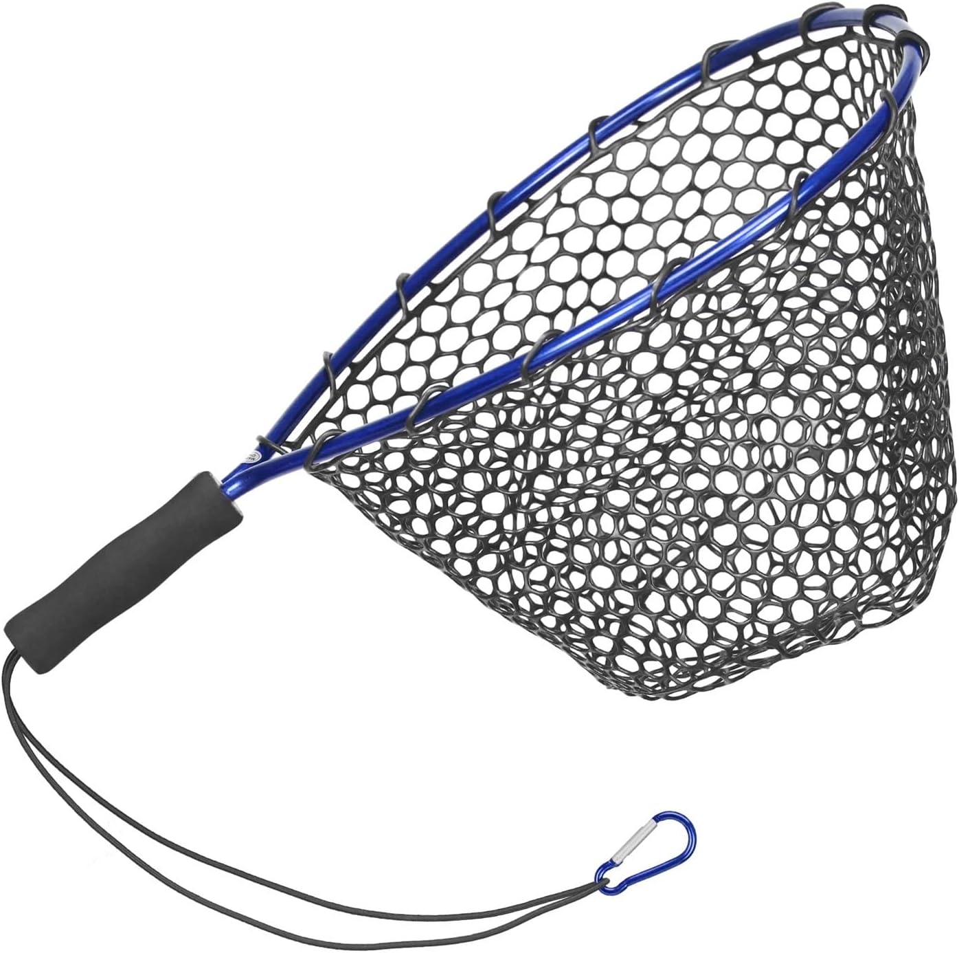 Compatible for Fishing Net Soft Silicone Fish Landing Aluminium Alloy Pole