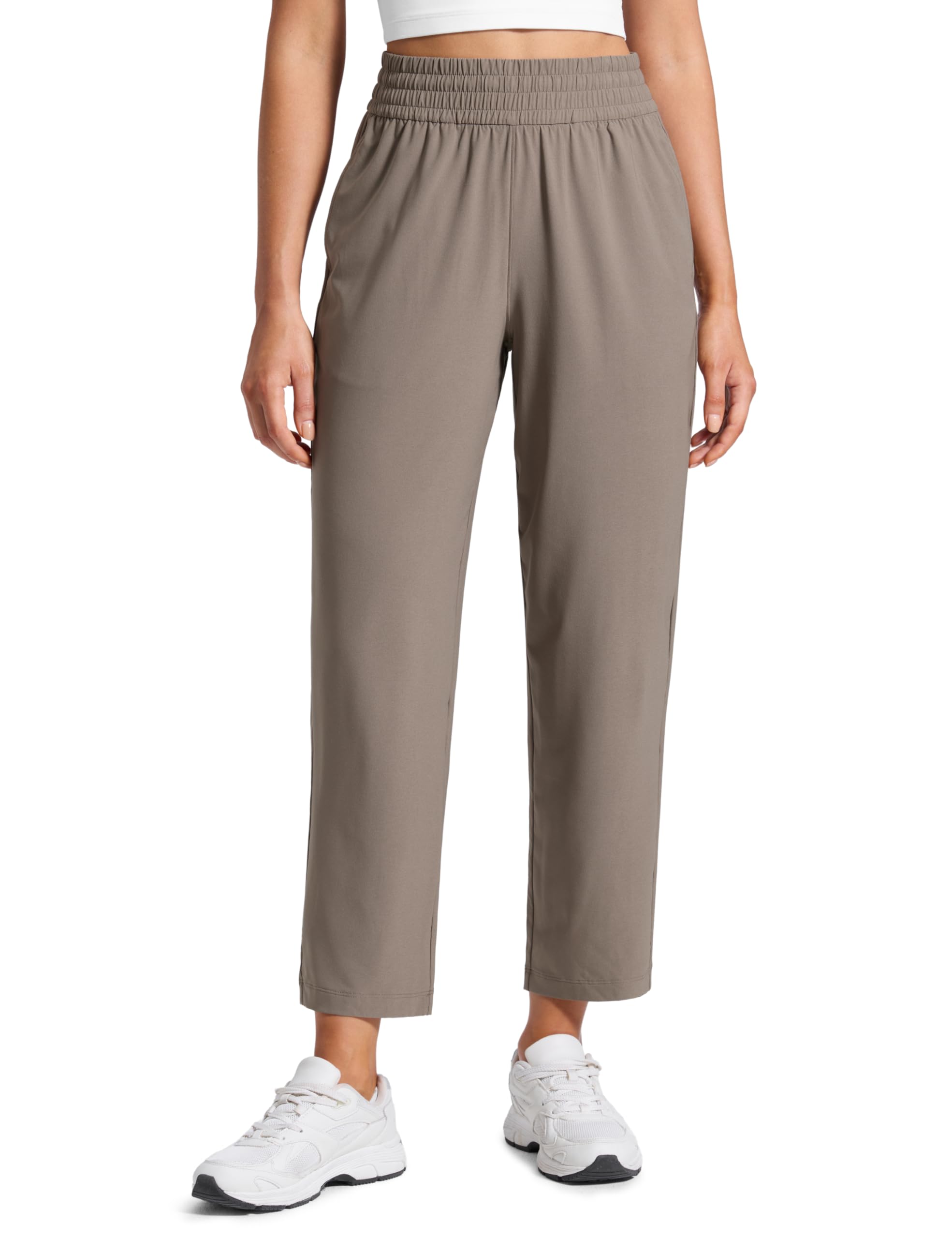 CRZ YOGA Drapey Pantalones Tobillo Afilado 69cm