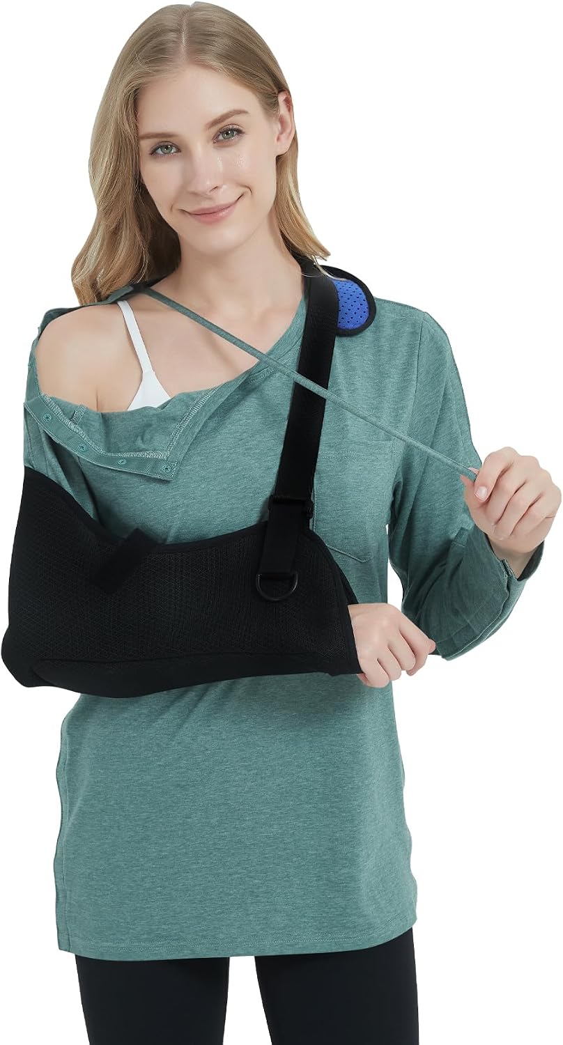 Women's Post-Surgery Shirts Long Sleeve Adaptive Tops with Snap Closure for Shoulder Recovery & Comfort
