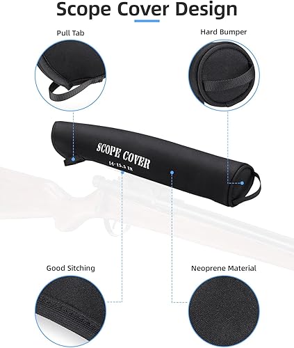 Miniatura 3 de KEMIMOTO Scope Covers Neoprene Optics Lens Cover