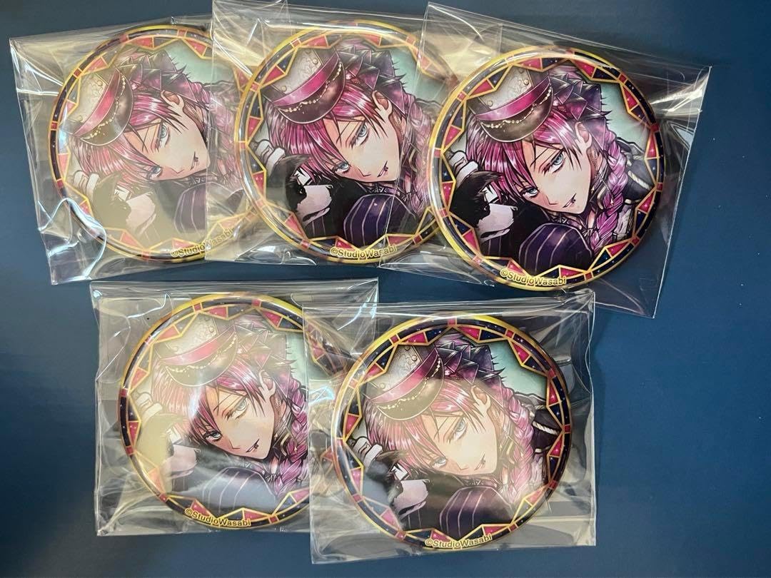 悪魔執事と黒い猫 あくねこ ラト・バッカ 缶バッジ 2周年 あくねこ ラト 2周年 缶バッジ 悪魔執事と黒い猫 あく ねこ 2 周年