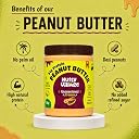 Nutty Village Natural Unsweetened Peanut Butter Creamy 1 kg with 31.08g Protein - No Added Sugar and Salt - No Palm Oil - Vegan and Gluten free - 1Kg Peanut Butter gallery image
