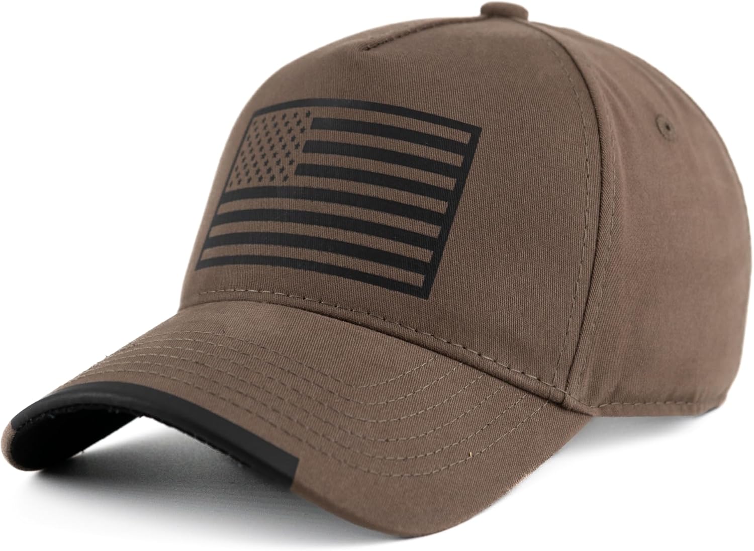 USA Flag Patriotic 5 Panel Baseball Cap Men Women Cotton Adjustable Soft Touch Made in Ukraine