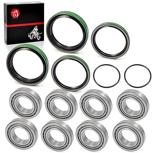 Miniatura 3 de MOTO1988 Kit de rodamientos y sellos de puntal de rueda delantera para Polaris Sportsman 335 400 500 Magnum 325 425 500 Scrambler 400 500 Worker 335