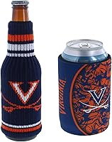 Vista 52 de College Team Color Logo Can & Bottle Holder Insulator Beverage Cooler Set