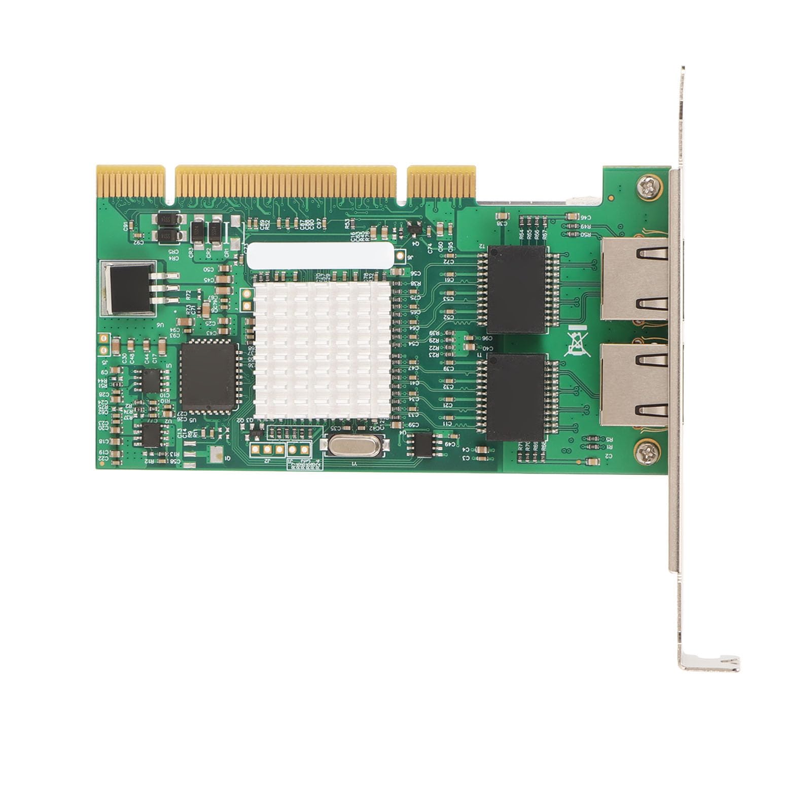 82546EB Scheda di Rete Gigabit Ethernet a Doppia Porta da 82546 GB per Server Ad Alte Prestazioni, Installazione Semplice, 4 Indicatori LED