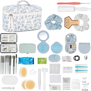 Wedding Emergency Kit Bridal Emergency Kit for Wedding Day | 200+ Pieces Wedding Essentials Survival Set Must Haves Portable Travel Kit with Makeup Bag