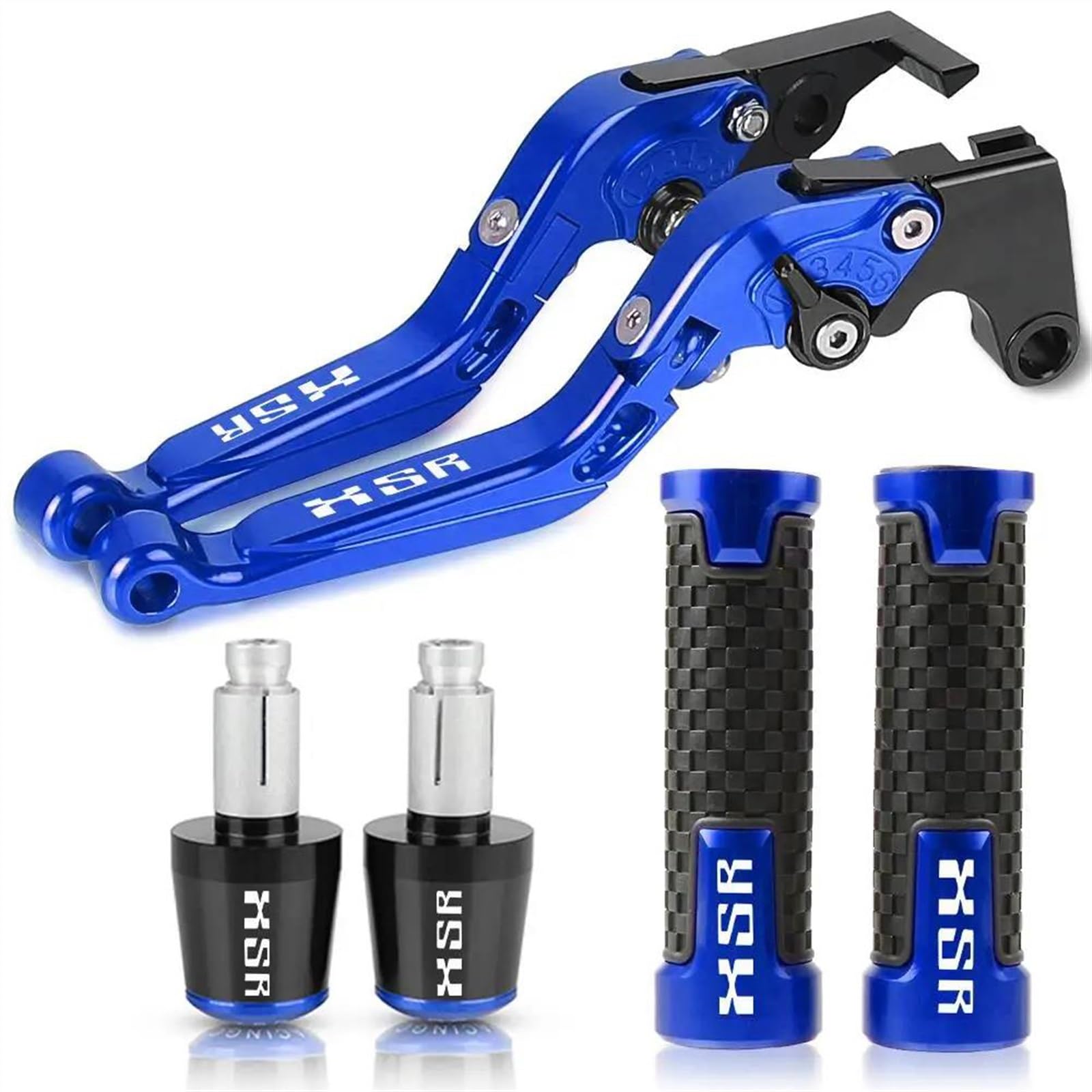 Leviers de frein alu CNC YAMAHA XSR700 XSR900 finition G
