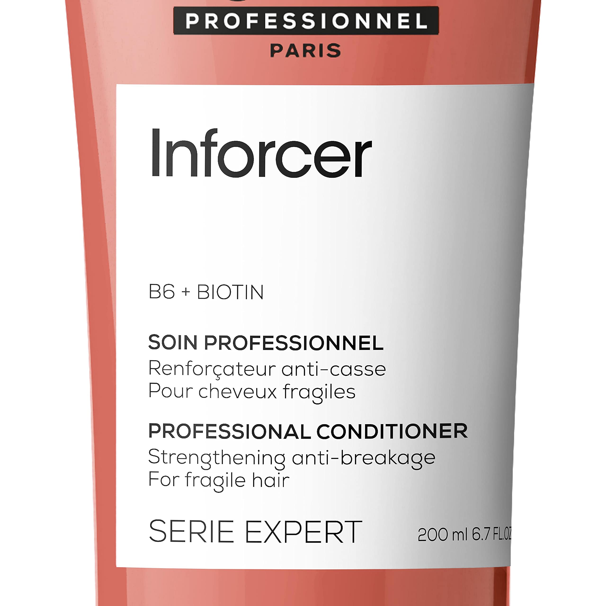 L'Oréal Professionnel Stärkende Spülung für trockenes und brüchiges Haar, Mit Vitamin B6 und Biotin, Serie Expert, Inforcer Conditioner