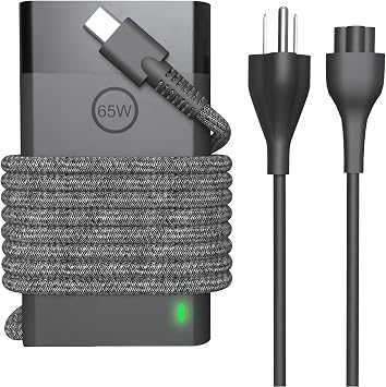 New Slim 65W USB C Laptop Charger Power Cord Compatible with HP Envy X360