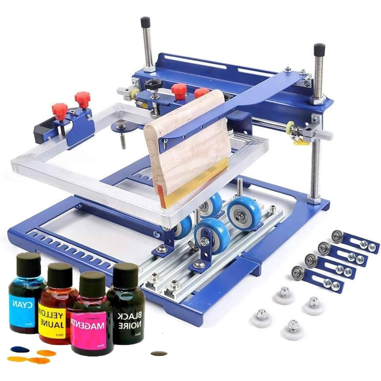Evitez les bavures sur verre avec la machine de sérigraphie cylindrique pour bouteilles