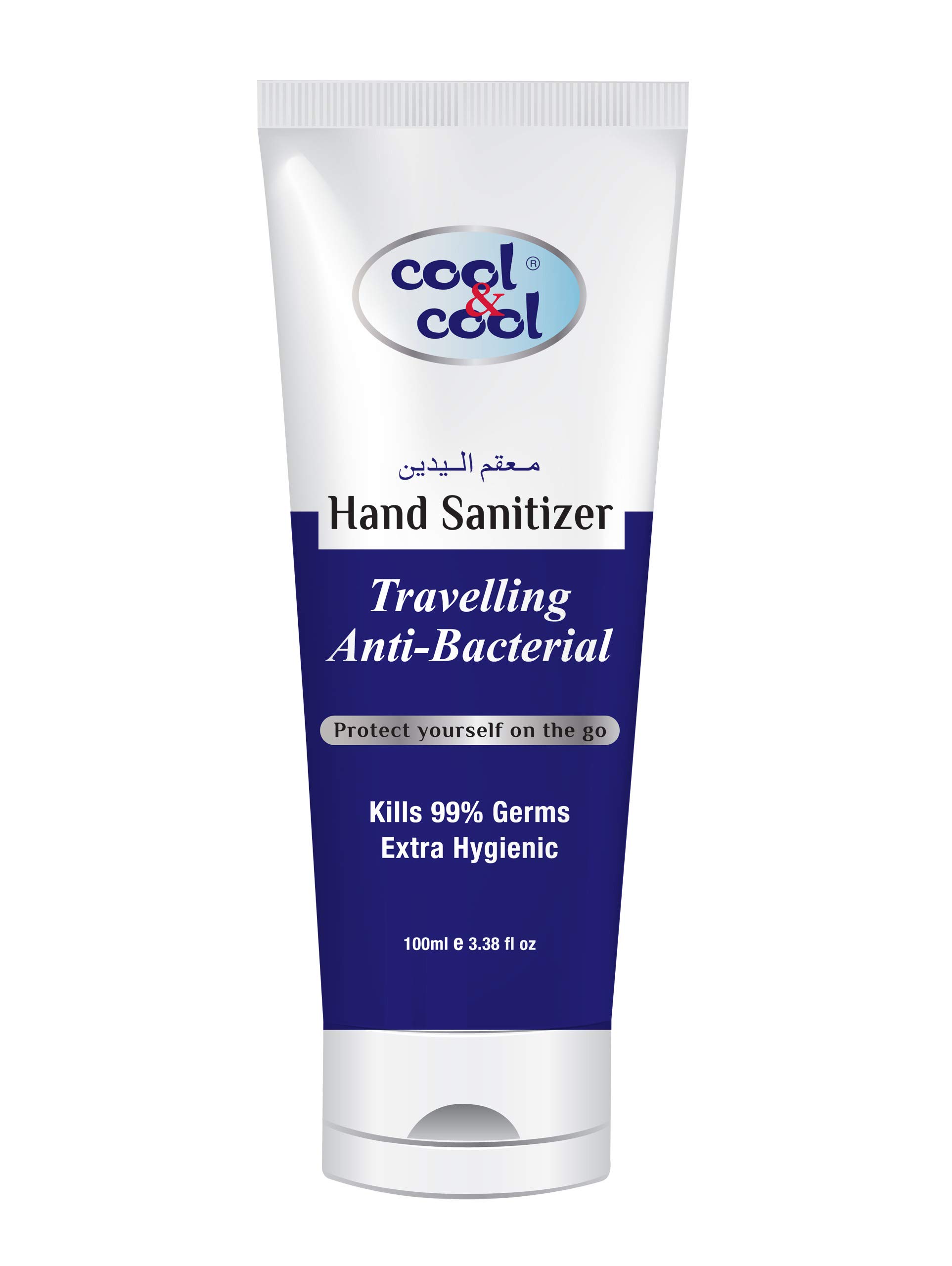 Cool & CoolTravelling Hand Sanitizer Tube, 100 ml
