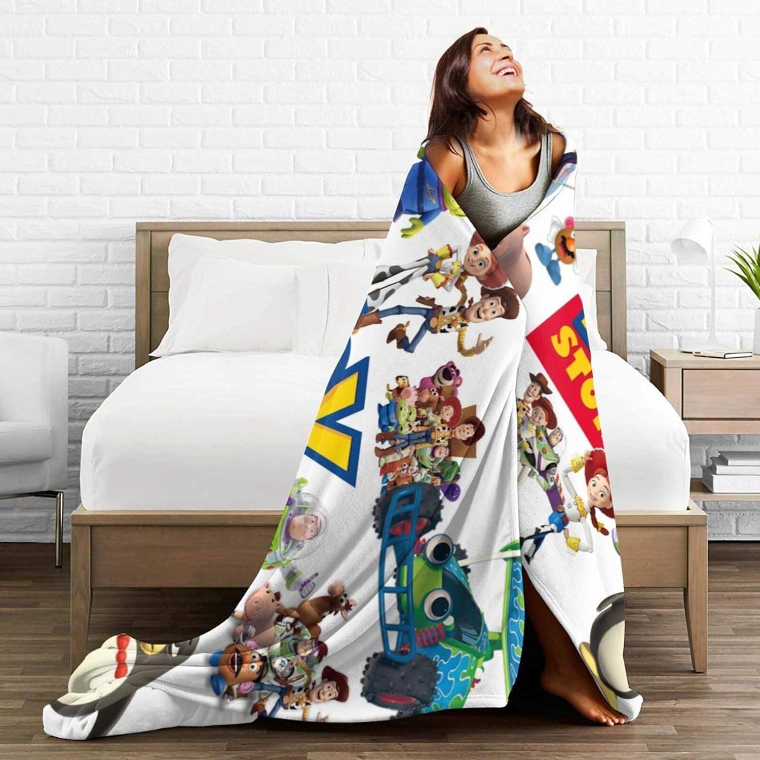 Amazon｜トイストーリー ブランケット blanket フランネル