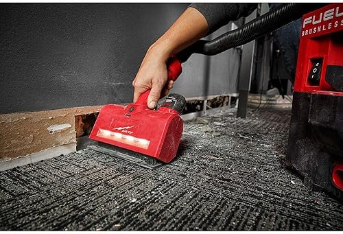 Miniatura 7 de Para Milwaukee 0980-20 M12 AIR-TIP 1-14 pulgadas - 2-12 pulgadas Boquilla de vacío húmedo y seco, longitud 9 pulgadas. Ancho 12 pulgadas. Altura 5